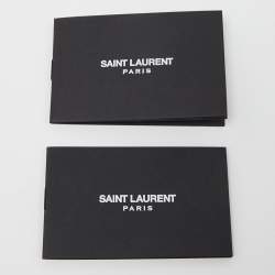 Saint Laurent Beige/Black Wicker and Leather Bucket Bag