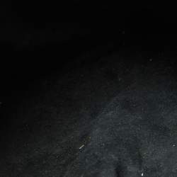 Pre Owned Yves Saint Laurent Black Leather St. Tropez Horn Hobo