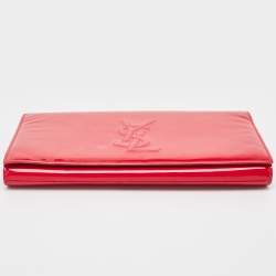 مملوكة مسبقًا Yves Saint Laurent Red Patent Leather Belle De Jour Clutch