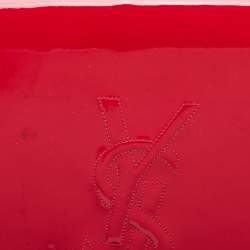 مملوكة مسبقًا Yves Saint Laurent Red Patent Leather Belle De Jour Clutch