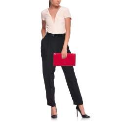 مملوكة مسبقًا Yves Saint Laurent Red Patent Leather Belle De Jour Clutch