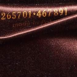 مملوكة مسبقًا Yves Saint Laurent Burgundy Leather Ligne Y Clutch