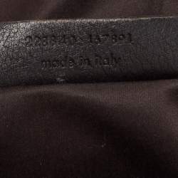 Pre Owned حقيبة هوبو سان لوران باريس رودي جلد بني