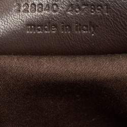 Pre Owned Yves Saint Laurent Red Patent Leather Roady Hobo