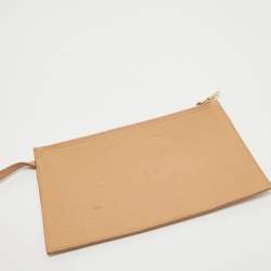 Yves Saint Laurent Dark Brown/Tan Leather Neo Reversible Tote