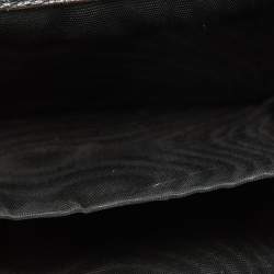 Pre Owned Yves Saint Laurent Black Leather Card Case