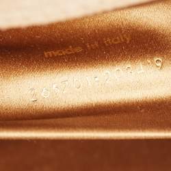 Pre Owned كلتش سان لوران باريس شيك جلد خضراء كبيرة