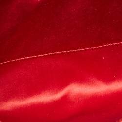 Pre Owned حقيبة كلتش إيف سان لوران واي ليغن جلد أرجواني   