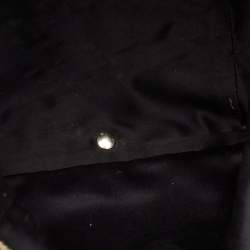 Pre Owned Yves Saint Laurent Metallic Leather Large Downtown Tote