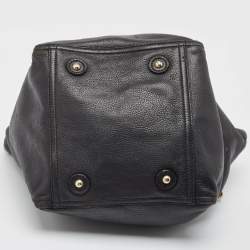 مملوكة مسبقًا Yves Saint Laurent Black Leather Large Downtown Tote