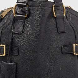 مملوكة مسبقًا Yves Saint Laurent Black Leather Large Downtown Tote