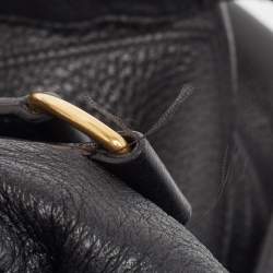 مملوكة مسبقًا Yves Saint Laurent Black Leather Large Downtown Tote