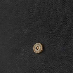 Pre Owned حقيبة كلتش إيف سان لوران تش يك جلد مجعد وردي ميتاليك كبيرة