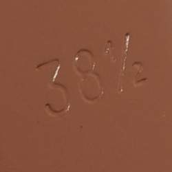 مملوكة مسبقًا Yves Saint Laurent Brown Patent Leather Tribute Platform Sandals Size 38.5