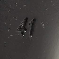 مملوكة مسبقًا Yves Saint Laurent Tribute Size 41 Black Patent Leather Platform Sandals