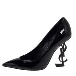 Yves Saint Laurent, Shoes, Black Ysl Heels