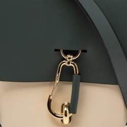 مملوكة مسبقًا Zac Posen Tricolor Leather Belay Oil Slick Crossbody Bag