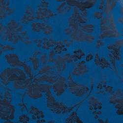 Zac Posen Royal Blue Floral Jacquard Cap Sleeve Mermaid Gown XL