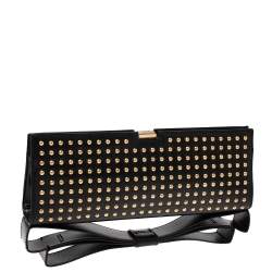 Zac Posen Black  Mila Frame Clutch