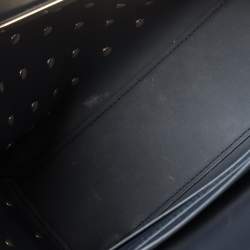 Pre Owned ZAC Zac Posen Blue Leather Faux Pearl Lady Eartha Backpack