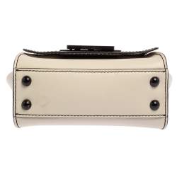 Pre Owned Zac Posen Cream Leather Small Eartha Crossbody Bag