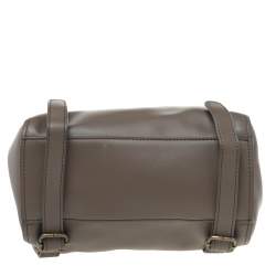 مملوكة مسبقًا حقيبة ظهر زاك بوزن إياثر جلد رصاصي 