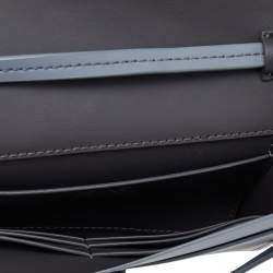 Zac Posen Grey Leather Flap Shoulder Bag