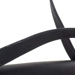 Pre Owned حقيبة كروس زاك بوسين بيلى أويل سليك جلد أسود 