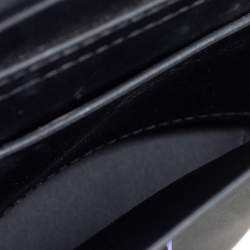 Pre Owned حقيبة كروس زاك بوسين بيلى أويل سليك جلد أسود 