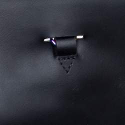 Pre Owned حقيبة كروس زاك بوسين بيلى أويل سليك جلد أسود 