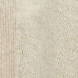 Zadig & Voltaire Beige Wool Blend Knit Ripped Style Long Cardigan M/L