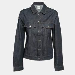 Zadig & Voltaire Blue Denim Button Front Base Brut Jacket M