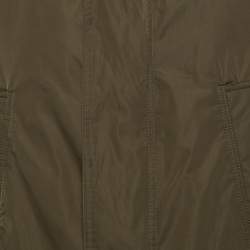 Zadig & Voltaire Green Synthetic Detachable Lining Bob Parka Jacket M