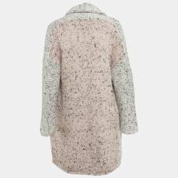 Zadig & Voltaire Grey Knit Open Front Cardigan XS/S