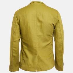 Pre Owned Zadig & Voltaire Green Cotton Drill Veryh Officer Blazer XL