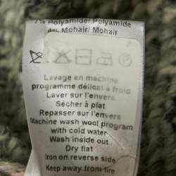 Zadig & Voltaire Grey Wool Blend Open Front Long Cardigan XS/S