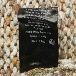 Zadig & Voltaire Brown Cotton Rib Knit Mia Cardigan XS/S