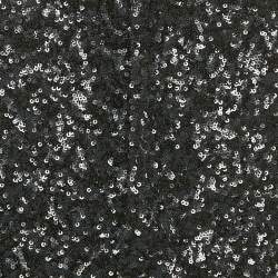 Zadig & Voltaire Black Sequin Button Front Emilie Waistcoat M