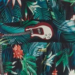 Zadig & Voltaire Multicolor Jungle Print Crepe Roumi Long Dress XS