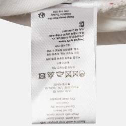 Zadig & Voltaire Cream Striped Cotton Raye Trousers S