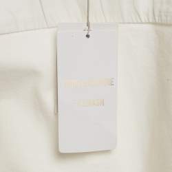 Zadig & Voltaire White Cotton Drill Button Front Kimi Jacket XS