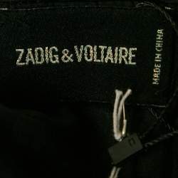 Zadig & Voltaire Black Sequin Raleg Mini Tube Dress M