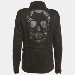Pre Owned Zadig & Voltaire Black Cotton Kerry Military Jacket XS