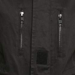 Pre Owned Zadig & Voltaire Black Cotton Kerry Military Jacket XS