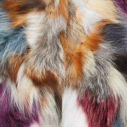 Zadig and Voltaire Deluxe Multicolor Fur Vest M