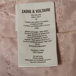Zadig & Voltaire Deluxe Multicolor Fur Vest M