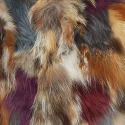 Zadig & Voltaire Deluxe Multicolor Fur Vest M