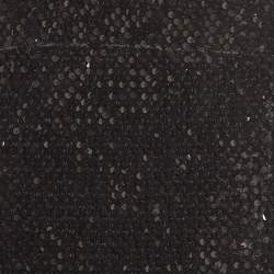 Pre Owned Zadig & Voltaire Black Sequin Raleg Mini Tube Dress M