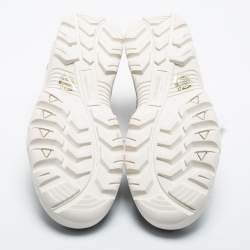 Zadig and Voltaire Tricolor Python Embossed Leather Blaze Sneakers Size 37