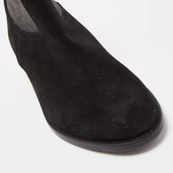 Zadig & Voltaire Black Suede Ankle Boots Size 36